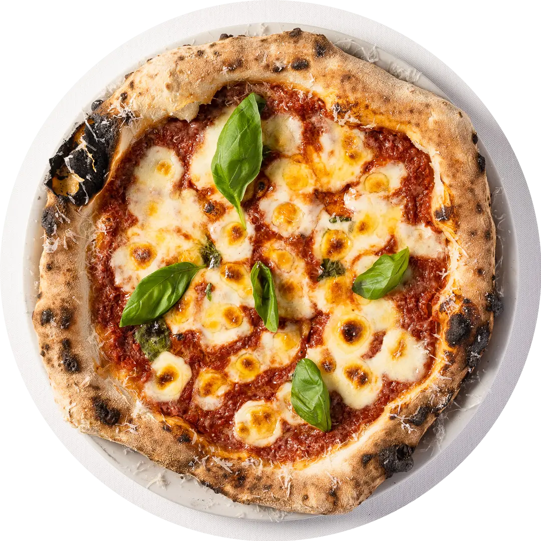 Margherita pizza